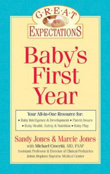 Paperback Great Expectations: Baby's First Year Book