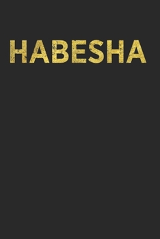 Habesha Ethiopia Eritrea Gift Idea: 120 Pages 6 'x 9' |Dot Graph Paper Journal Manuscript • Planner • Scratchbook • Diary
