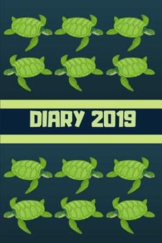 Diary 2019: Sea Turtle Green