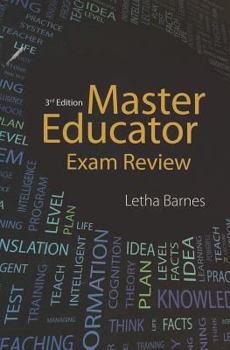 Paperback Exam Review for Master Educator, 3rd Edition Book