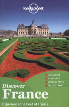 Paperback Lonely Planet Discover France Travel Guide Book