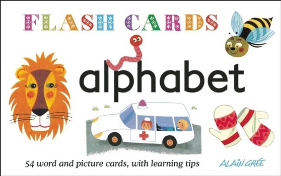 Cards Alphabet - Flash Cards: 54 Word and Picture Cards, with Learning Tips Book