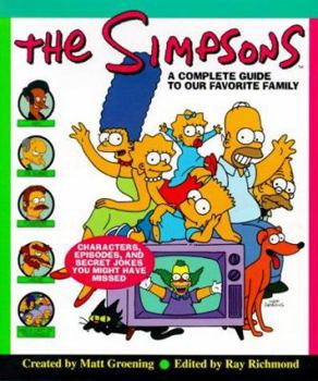 Hardcover Simpsons GT Fav Family Book