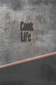 Cook Life: Personalized Isometric Dot Notebook 120 pages 6"x9"