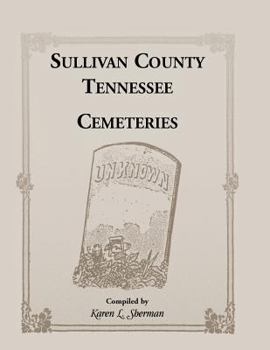 Paperback Sullivan County, Tennessee Cemeteries Book