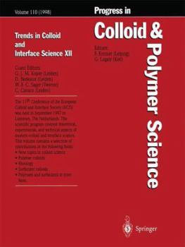 Paperback Trends in Colloid and Interface Science XII Book