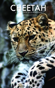 Cheetah 5 x 8 Weekly 2020 Planner: One Year Calendar
