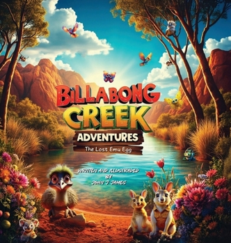 Hardcover Billabong Creek Adventures - The Lost Emu Egg [Large Print] Book