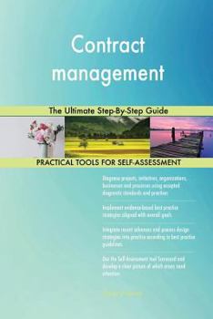 Paperback Contract management: The Ultimate Step-By-Step Guide Book