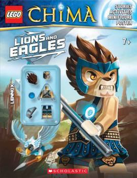 Paperback Lego Legends of Chima: Lions and Eagles [With Minifigure] Book