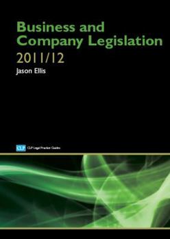 Paperback Business and Company Legislation 2011 Book
