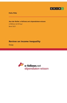 Paperback Review on Income Inequality Book