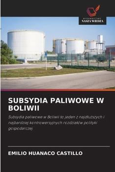 Paperback Subsydia Paliwowe W Boliwii [Polish] Book