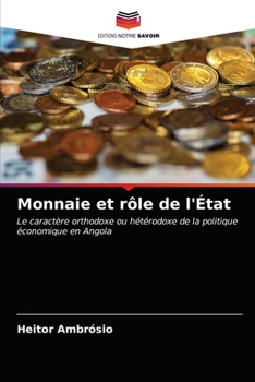 Paperback Monnaie et rôle de l'État [French] Book