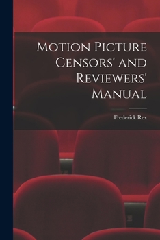 Paperback Motion Picture Censors' and Reviewers' Manual Book