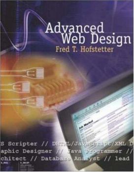 Paperback Advanced Web Design [With CDROM] Book