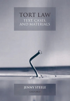 Paperback Tort Law: Text, Cases, & Materials Book