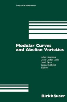 Paperback Modular Curves and Abelian Varieties Book