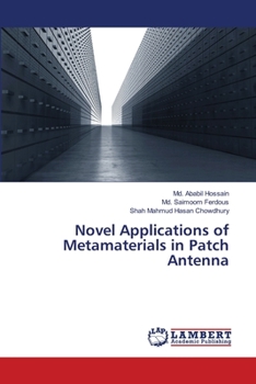 Paperback Novel Applications of Metamaterials in Patch Antenna Book