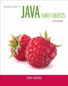 Paperback Starting Out with Java: Early Objects Book