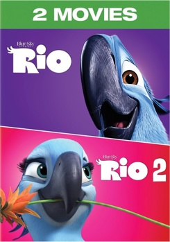 DVD Rio 1 & 2 Book