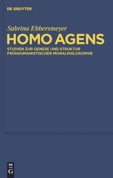 Hardcover Homo agens [German] Book