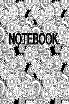 Paperback Notebook: Steampunk Themed Blank Notebook/Journal 6" x 9" 120 Pages - With Date Space Book