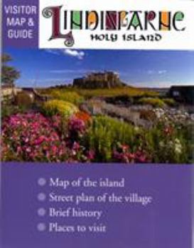 Map Lindisfarne Holy Island Visitor map and guide Book