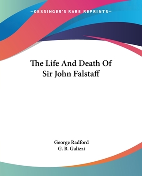 The Life And Death Of Sir John Falstaff