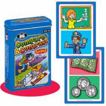 Super Duper Publications | Compare and Contrast Fun Deck | Language Development and Reasoning Skills Flash Cards | Educational Learning Materials for Children
