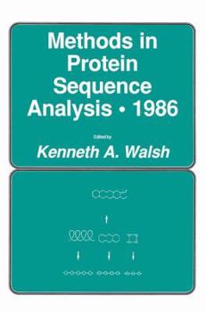 Paperback Methods in Protein Sequence Analysis - 1986 Book