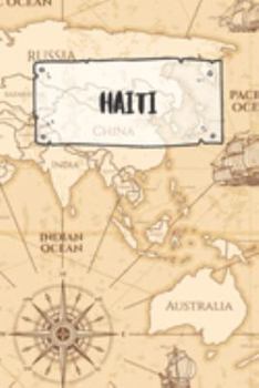 Haiti: Dotted Travel Diary Notebook or Journey Dotted Grid Journal - Holiday Trip Pocketbook for Men and Women with Dots