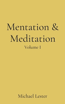 Paperback Mentation & Meditation Book