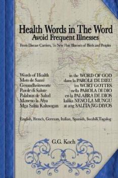Paperback Health Words in The Word - Avoid Frequent Illnesses Book