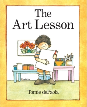 Hardcover The Art Lesson Book