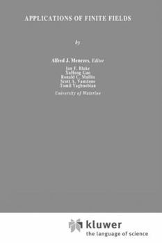 Hardcover Applications of Finite Fields Book