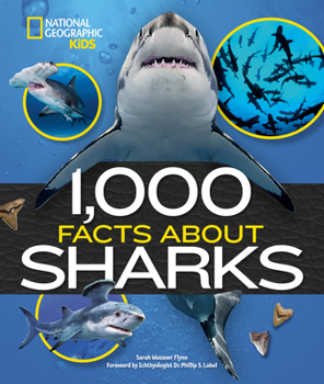 Hardcover 1,000 Facts about Sharks Book