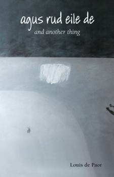Paperback And Another Thing / Agus Rud Eile de [Irish] Book