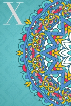 X: Monogram Journal/Mandala Art