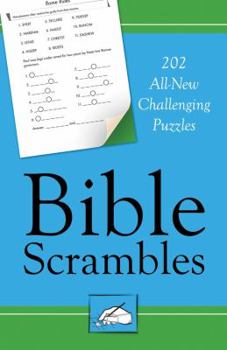 Paperback Bible Scrambles Book