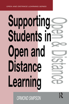 Paperback Supporting Students in Online Open and Distance Learning Book