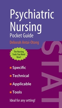 Paperback Psychiatric Nursing Pocket Guide Book