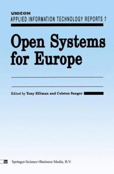 Paperback Open Systems for Europe Book