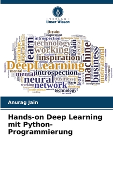 Paperback Hands-on Deep Learning mit Python-Programmierung [German] Book