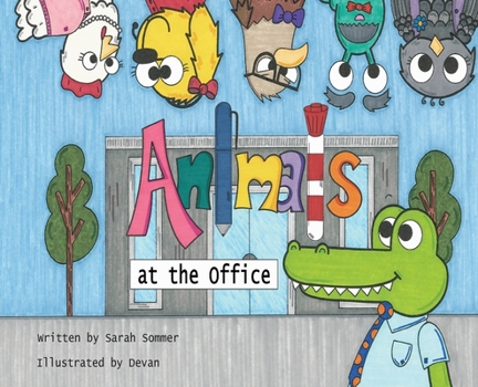 Hardcover Animals at the Office Book