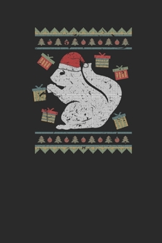 Ugly Christmas Squirrel: Dotted Bullet Notebook (6" x 9" - 120 pages) ~ Christmas Themed Notebook for Daily Journal, Diary, and Gift