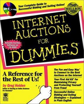 Paperback Internet Auctions for Dummies? [With CDROM] Book