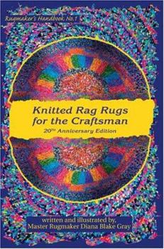 Paperback Knitted Rag Rugs for the Craftsman: Rugmaker's Handbook No.1 Book