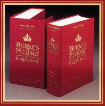 Hardcover Burke's Peerage and Baronetage Book
