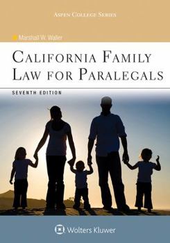 Paperback California Family Law for Paralegals Book